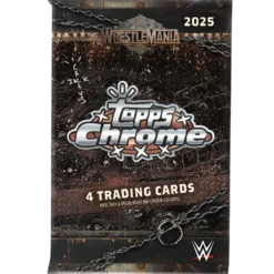 Alternative view of 2025 TOPPS CHROME WWE CACTUS JACK X WRESTLEMANIA BOX