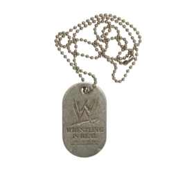 Alternative view of CJ X WWE DOG TAG