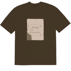 CPFM 4 CJ GRILL SLIP T-SHIRT BROWN