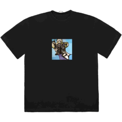 Alternative view of PORTRAIT OF TRAVIS T-SHIRT BLACK