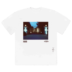 TRAVIS SCOTT GATES T-SHIRT WHITE