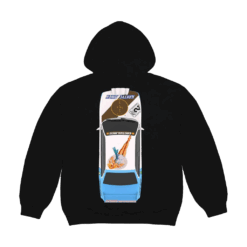 Alternative view of TRAVIS SCOTT JACKBOYS VEHICLE HOODIE BLACK