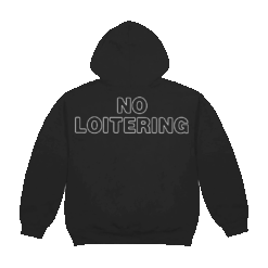Alternative view of TRAVIS SCOTT NO LOITERING HOODIE BLACK