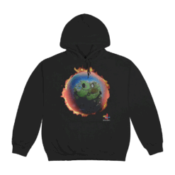TRAVIS SCOTT THE SCOTTS WORLD HOODIE BLACK