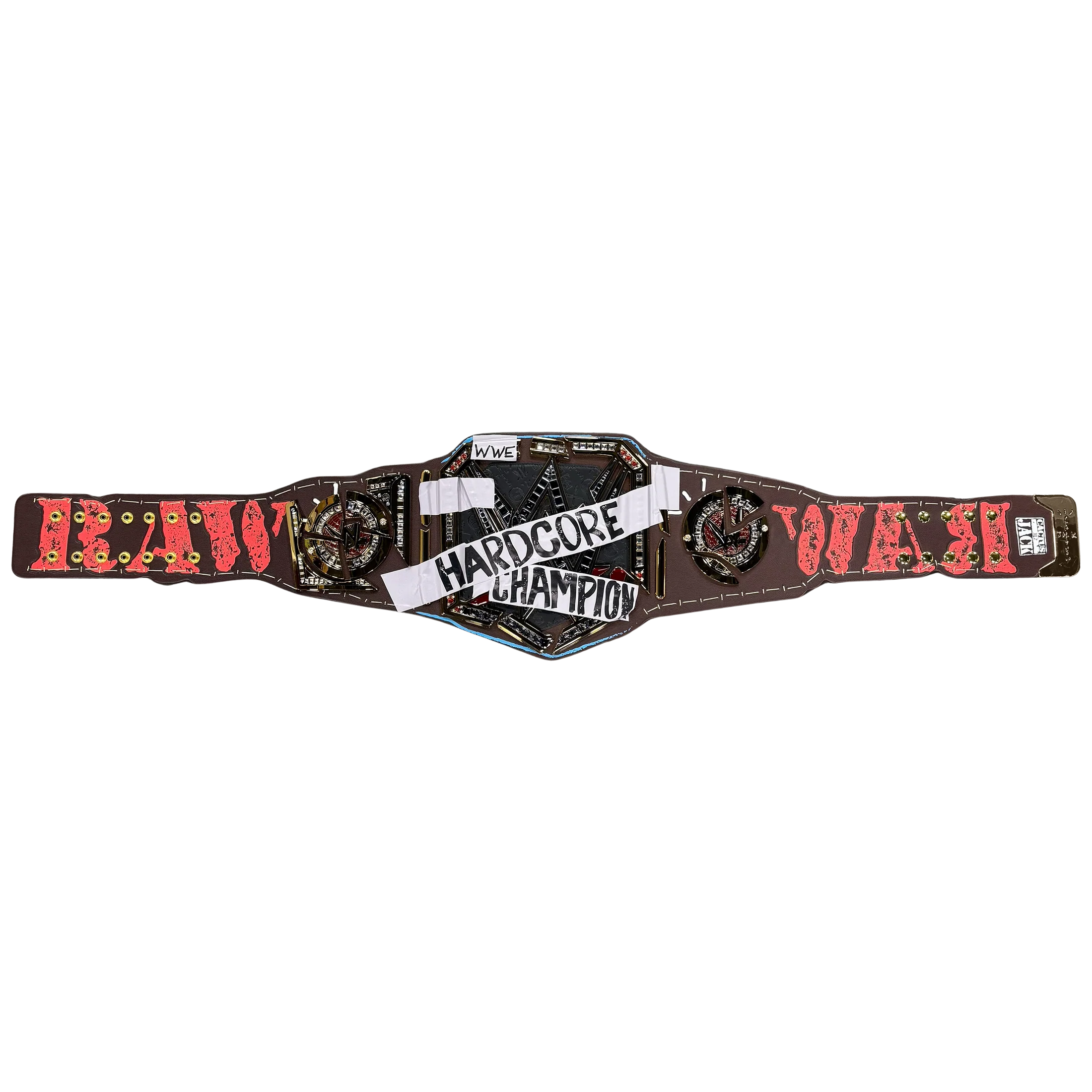 TRAVIS SCOTT WWE HARDCORE CHAMPIONSHIP REPLICA TITLE
